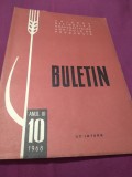 BULETIN NR.10/1968 UNIUNEA NATIONALA A COOPERATIVELOR AGRICOLE DE PRODUCTIE