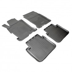 Set de 4 covorase cauciuc 3D stil tavita premium pentru Honda Accord IX din 2012-2019