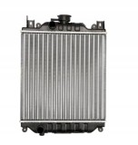 Radiator Subaru Justy 95-00; Suzuki Swift 89-96, Swift 96-04, motor: 1.3, 340x350x34, Aluminiu/ Plastic etansat mecanic, 1770060B21; 1770060B22