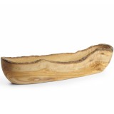 Vas decorativ Hendi, lemn de maslin 400 x 90 x 80 mm