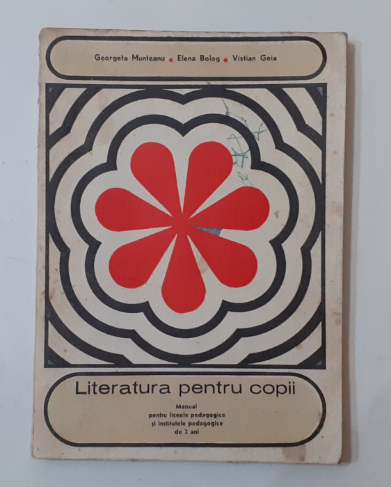 Literatura Pentru Copii - Manual Pentru Licee Pedagogice (Poze Cuprins) RARA