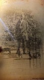 ARHITECT PEISAGIST FRIDRICH(FRITZ) REBHUHN /FOTO VECHE FORMAT MARE PE CELULOID
