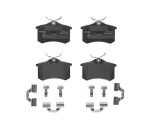 Set placute frana spate SRL, Ds Ds 3 Crossback (Ur , Uc , Uj ), 10.2018-; Peugeot 2008 II (U ), 08.2019-, 208 II (Ub , Up , Uw , Uj ), 06.2019-, spat