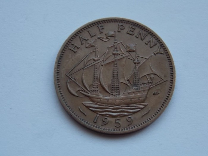 HALF PENNY 1959 GBR