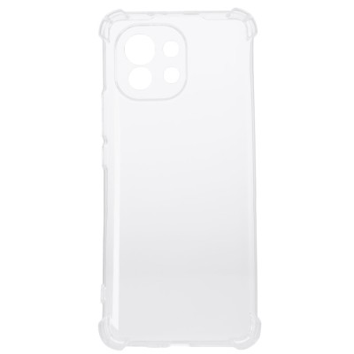 Husa Xiaomi Mi 11 5G Spacer, transparenta, grosime 1.5mm, protectie suplimentara antisoc la colturi, material flexibil TPU &amp;quot;SPPC-XI-MI-115G-CLR&amp;quot; foto