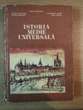 ISTORIA MEDIE UNIVERSALA de RADU MANOLESCU , VALERIA COSTACHEL ... , 1980 * PREZINTA SUBLINIERI CU CREIONUL