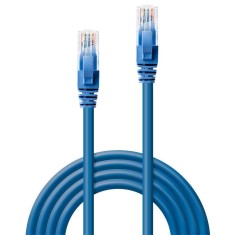 Cablu Lindy 2m Cat.6 U/UTP, Blue, &quot;LY-48018&quot; (timbru verde 0.08 lei)