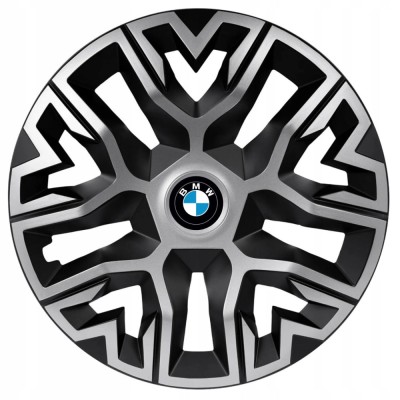 Set 4 Capace Roti 16 inchi (R16), Best Gri-Negru, Compatibile Cu BMW foto