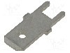 Terminal tip plat, pentru surub {{Orificiu pentru &amp;#351;urub}}, TE Connectivity - 725964-2