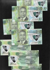 Botswana 10 pula 2020 unc pret pe bucata