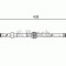 Conducta / cablu frana FORD C-MAX (DM2) (2007 - 2016) BOSCH 1 987 476 181