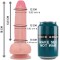 ROCKARMY - LIQUID SILICONE PREMIUM MUSTANG REALISTIC 18 CM -O- 4.14 CM
