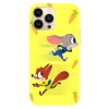 Husa compatibila cu Apple iPhone 13 Pro Max, Viceversa, model Nick and Judy on the run Zootopia , Silicon, TPU, Transparent, Carcasa