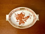 SCRUMIERA MICA, PICTATA MANUAL- MARCAJ HEREND- APPONYI ORANGE L9CM