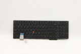 Tastatura Laptop, Lenovo, ThinkPad T16 Gen 1 Type 21BV, 21BW, 21CH, 21CJ, iluminata, neagra, layout US