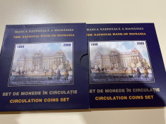 Set monetarie Romania 2000 , include medalie argint foto