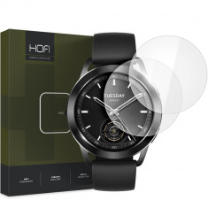 Set 2 Folii de protectie Hofi Glass Pro+ pentru Xiaomi Watch S3 Transparent