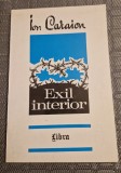 Exil interior Ion Caraion cu autograf