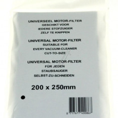 FILTRU MOTOR ASPIRATOR 200 X 250 MM, UNIVERSAL pentru aspirator COM