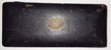 GE Trusa pentru desen tehnic &quot;E.O. RICHTER &amp; Co Pracision VI.P&quot; / anii &#039;50 / comunism RDG / lipsa un element / inchide perfect / 23,50 x 10,50 x 2 cm
