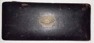 GE Trusa pentru desen tehnic &amp;quot;E.O. RICHTER &amp;amp; Co Pracision VI.P&amp;quot; / anii &amp;#039;50 / comunism RDG / lipsa un element / inchide perfect / 23,50 x 10,50 x 2 cm foto