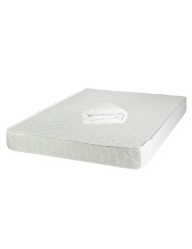 Set Saltea ortopedica, Pegas Comfort Flex 160x200x20cm, fermitate tare, cu spuma poliuretanica, Saltsib plus pilota vara, microfibra, lavabila la 95&deg;C