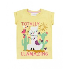 Tricou fetite - Totally llamazing (Marime Disponibila: 12 luni)