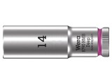 Tubulară HEX 14mm 3/8 oțel crom-vanadium