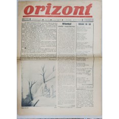 ORIZONT , ZIAR DE LITERATURA , ARTA , CULTURA , GANDIRE SOCIALA , ANUL I , NR. 4 , 1 IANUARIE , 1945