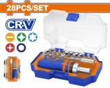 WADFOW - SET 28 BITI PENTRU SURUBELNITA - CR-V PowerTool TopQuality