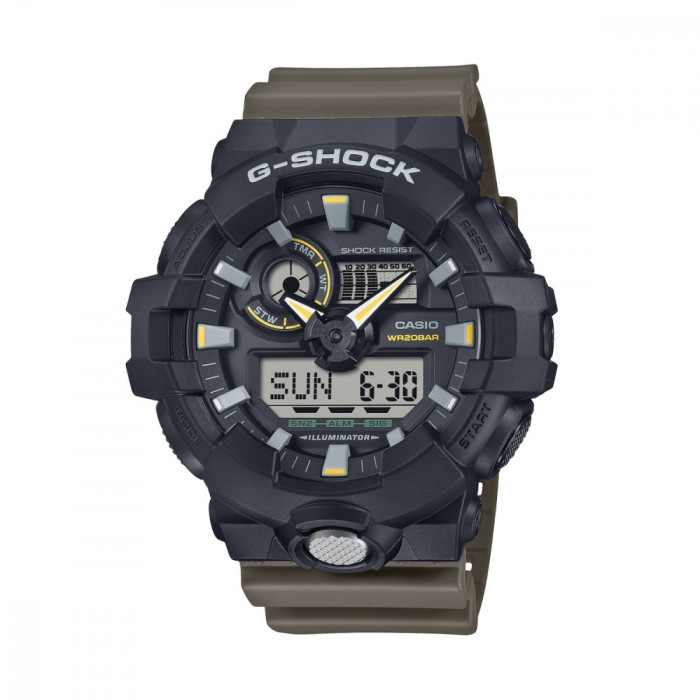 Ceas Barbati, Casio G-Shock, Classic GA-7 GA-710TU-1A3ER - Marime universala