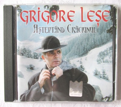 CD &amp;quot;GRIGORE LESE - Asteptand Craciunul&amp;quot;, ROTON, 2004 foto