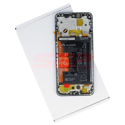 LCD+Touchscreen cu Rama Huawei Nova Y90 BLUE Original Service Pack foto
