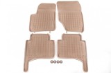 Mats din cauciuc specifice, potrivite pentru VW Touareg, Porsche Cayenne 2002-2010, set de 4 piese, culoare bej Performance AutoTuning