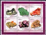 Guineea Bissau 2001, Minerale, MNH, Nestampilat