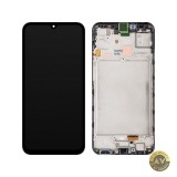 Display cu Touchscreen Samsung Galaxy A15 5G A156 / A15 A155 cu Rama Negru (Brave Black) Service Pack GH82-33637A