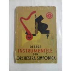 DESPRE INSTRUMENTELE DIN ORCHESTRA SIMFONICA - ALEXANDRU PASCANU