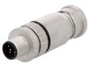 Conector HARTING M12 5 pini tată drept pe cablu IP67 60V 7,5A
