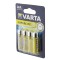 Set 4 baterii nealcaline R6, AA, Superlife, Varta - 201519