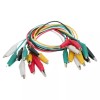 Cleme crocodili mini set 10buc/set cablu 37cm, Oem