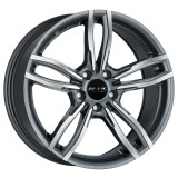 Jante BMW Seria 6 Grand Coupe 8J x 18 Inch 5X120 et34 - Mak Luft Ff Gun Met-mirror Face - pret / buc, 8, 5