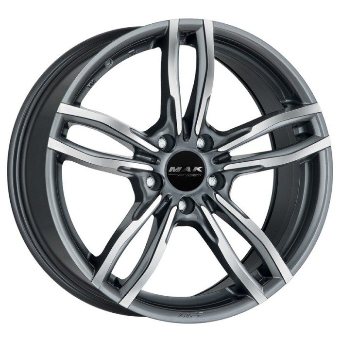 Jante BMW Seria 6 Cabrio 8J x 18 Inch 5X120 et34 - Mak Luft Ff Gun Met-mirror Face - pret / buc Jante BMW Seria 6 Cabrio 8J x 18 Inch 5X120 et34 - Mak Luft Ff Gun Met-mirror Face - pret / buc