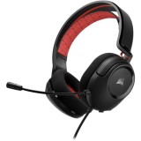 Casti Gaming cu microfon Corsair HS35 V2, Rosu
