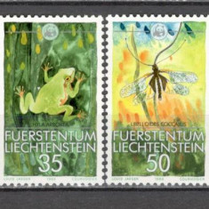 Liechtenstein.1989 Protejarea naturii-Fauna mica SL.207