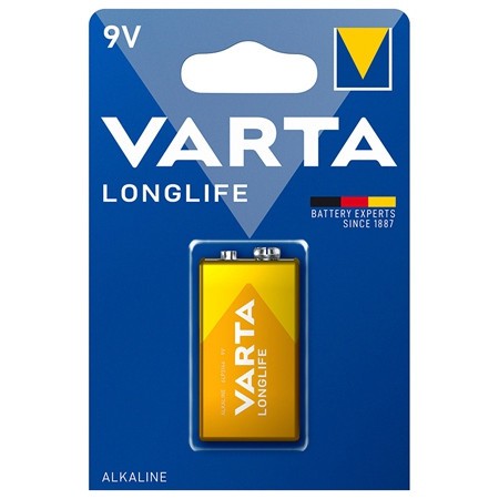 BATERIE ALCALINA 9V BLISTER 1BUC VARTA LONG EuroGoods Quality