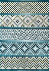 Covor Modern Kolibri Ethnic 11393 - 120x170, Albastru foto
