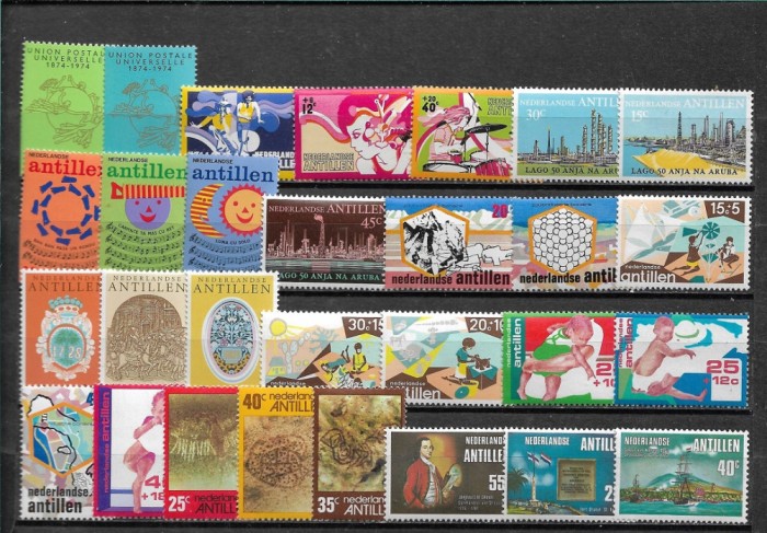 C5666 - Antilele olandeze - lot timbre nestampilate MNH
