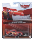 MASINUTA METALICA CARS3 PERSONAJUL FULGER MCQUEEN CU LOPATA SuperHeroes ToysZone