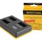 Canon LP-E17 EOS 750D EOS 760D EOS 8000D &icirc;ncărcător triplu cablu USB tip C - Patona