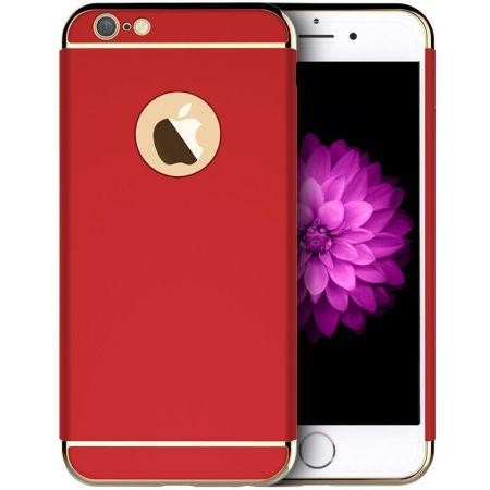 Carcasa cu folie de protectie inclusa pentru iPhone 6, MyStyle&reg; Pro, Red Plated, Perfect Fit